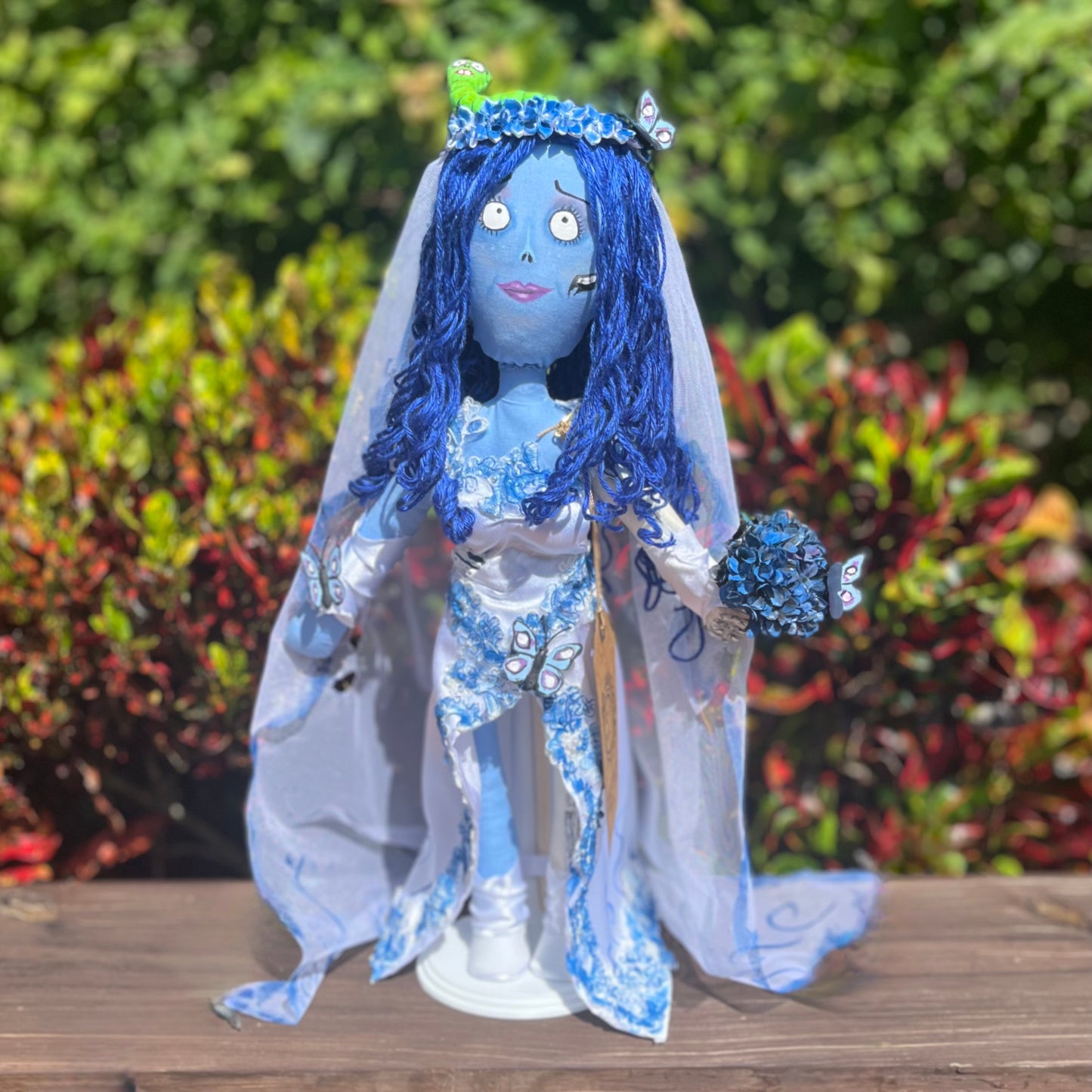 CORPSE BRIDE WORM ON HEAD PIECE